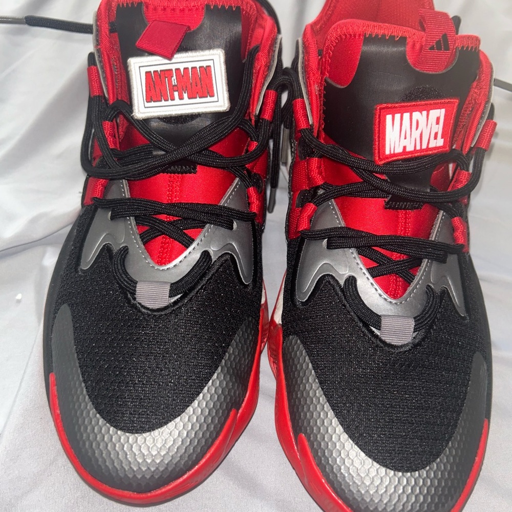 Anthony Edwards Marvel Ant-Man Mens Sneakers - Red, Black, and Silver